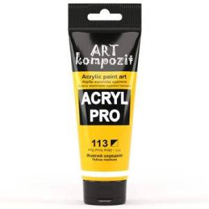113 Жовтий середній Acril PRO