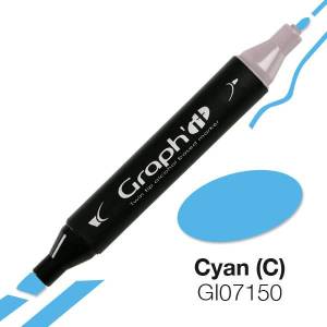 G07150 Циан Graph'it маркер