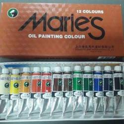 Набір олійних фарб Marie's  12 кольорів