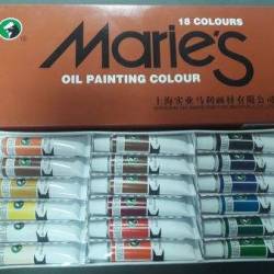 Набір олійних фарб Marie's 18 кольорів