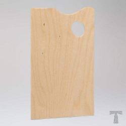 Палітра дерев'яна прямокутна TART