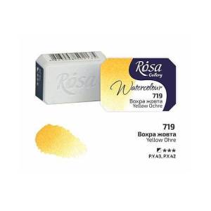 719 Охра желтая ROSA Gallery 2,5мл