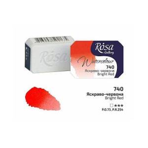 740 Ярко-красная ROSA Gallery 2,5мл