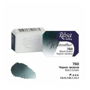 760 Черно-зеленая ROSA Gallery 2,5мл