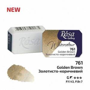 761 Золотисто-коричневый ROSA Gallery 2,5мл